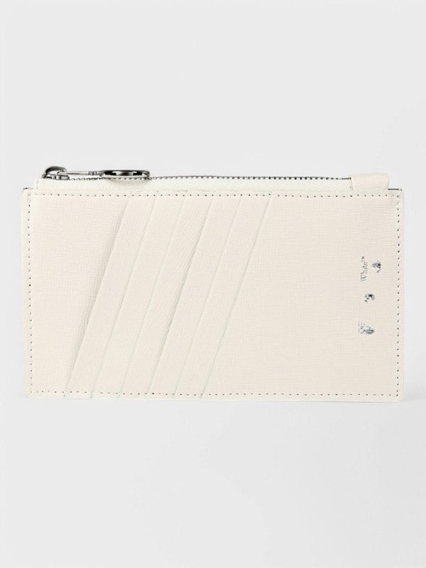 Off - White Binder Zipped Card Case - Supplied FashionOff - White