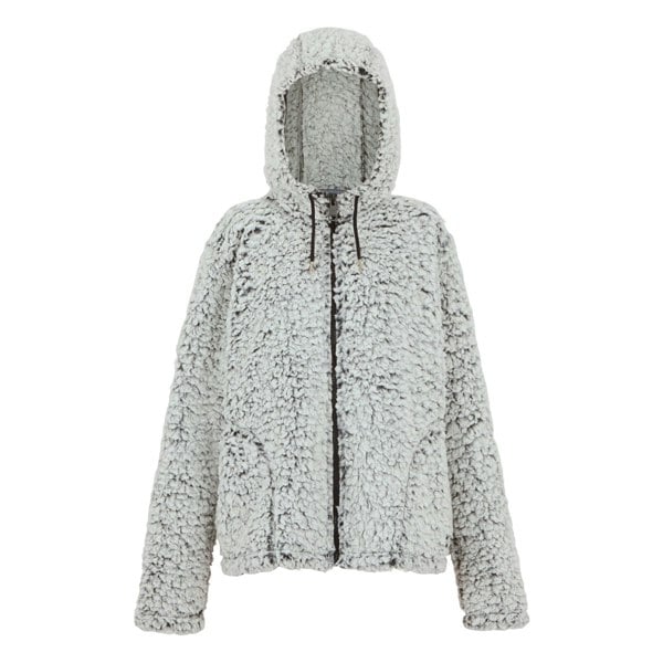 Regatta Women's Zelpha Fluffy Hooded Fleece Jacket - White