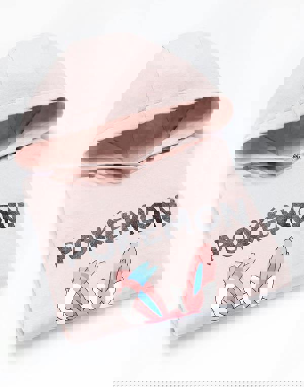 Pokemon Girls Purple Front Print Hoodie