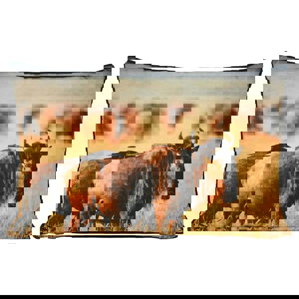 Riva Home Wildebeest Cushion Cover - Tan