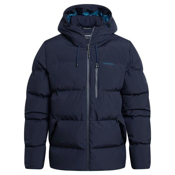 Craghoppers Mens Mardale Waterproof Hooded Jacket - Dark Navy - 
