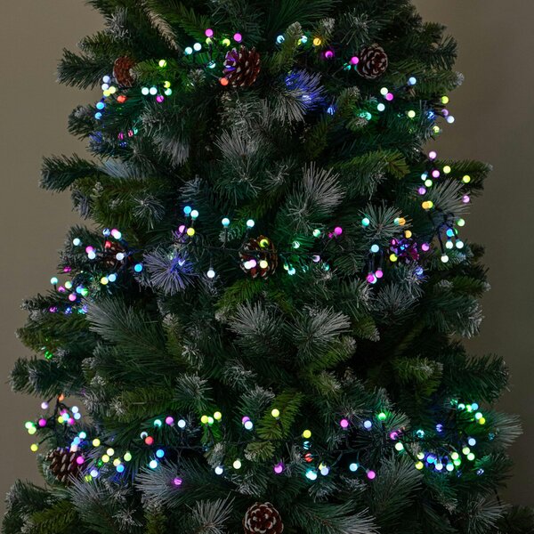 Samuel Alexander 2.5m 250 LED Colour Changing Globe Cluster Christmas String Lights