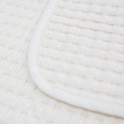 Lulujo - Waffle Blanket - Cream Vanilla