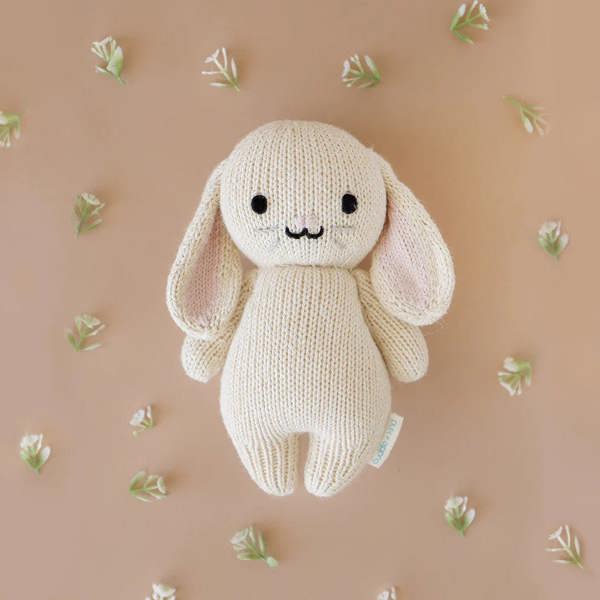 cuddle+kind - Baby Animal Collection - Baby Bunny - Oatmeal