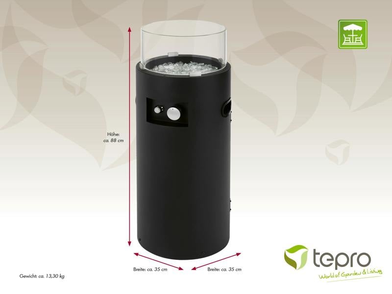 Tepro Riverton Gas Fireplace