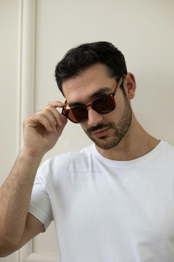 Classic Preppy Square Frame Sunglasses - svnx