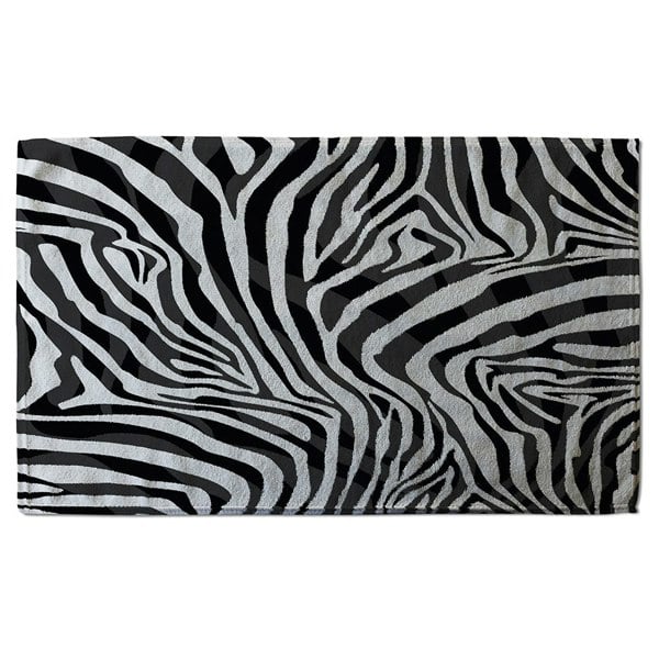 Benjamin Tate Design Zebra Animal Print (Bath Towel)