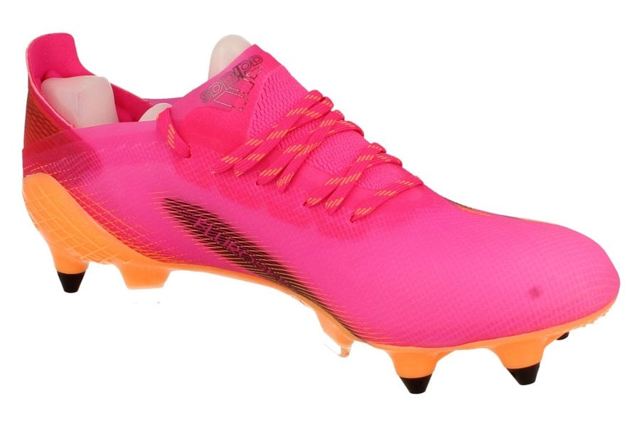 Adidas X Ghosted.1 Sg Mens Football Boots  FW6892 - Pink Orange Fw6892 - Photo 3