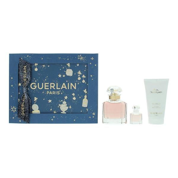 Mon Guerlain Guerlain Shalimar 3 Piece Gift Set: Eau de Parfum 50ml, Eau de Parfum 5ml - Body Lotion 50ml