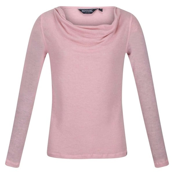 Regatta Women's Frayda Long Sleeved T-Shirt - Powder Pink