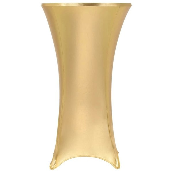 Berkfield 2 pcs Table Covers Stretch 60 cm Gold