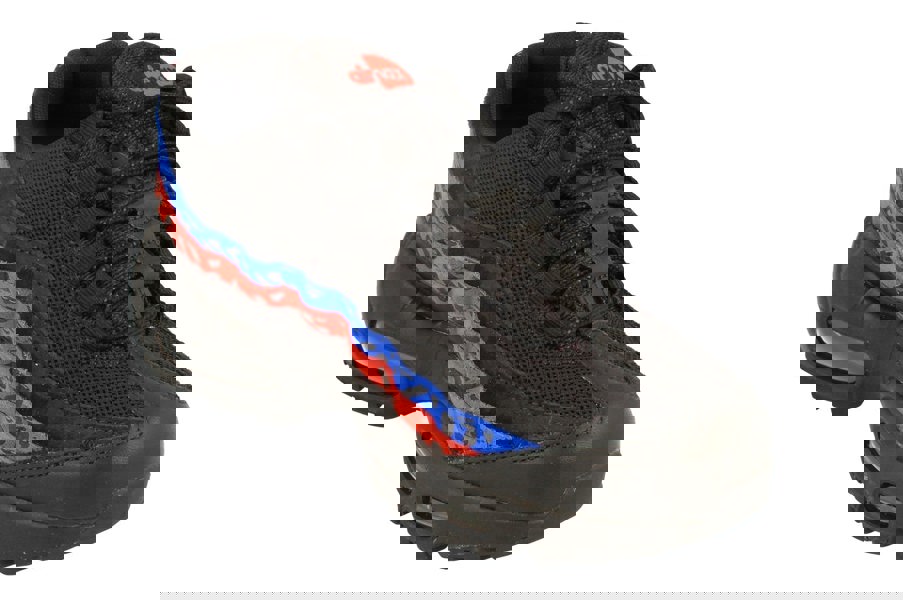 Nike Womens Air Max 95 PRM Cd0180  001 - Black Habanero Red 001 - Photo 3