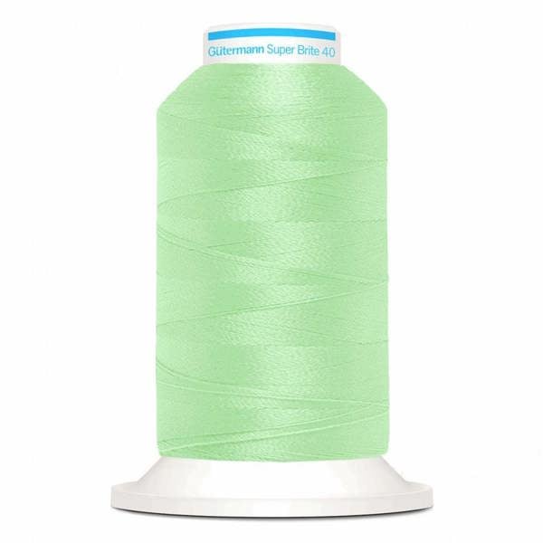 Gutermann Super Brite Polyester 40 Embroidery Thread 1000m Polyester Thread Suitable For Embroidery