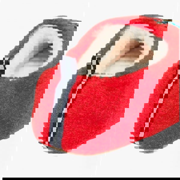 Joules SLIPPET Girls Textile Mule Slippers Christmas Dog