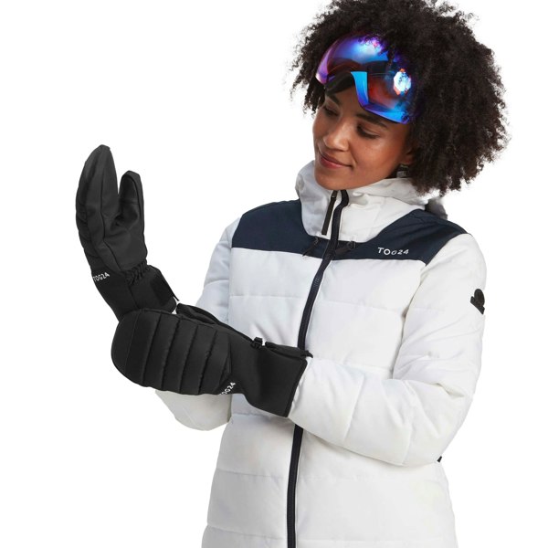 TOG24 Unisex Adult Escapade Ski Mittens - Black