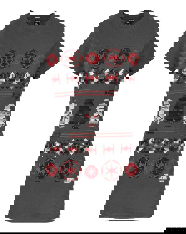 Star Wars Womens Grey Darth Vader Short Sleeved T-Shirt