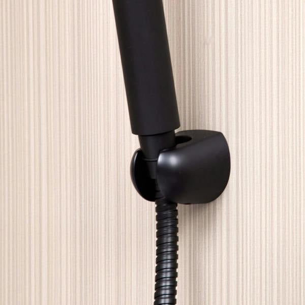 Flode Falun | Bath Shower Mixer | Including Handset and Holder | Matt Black