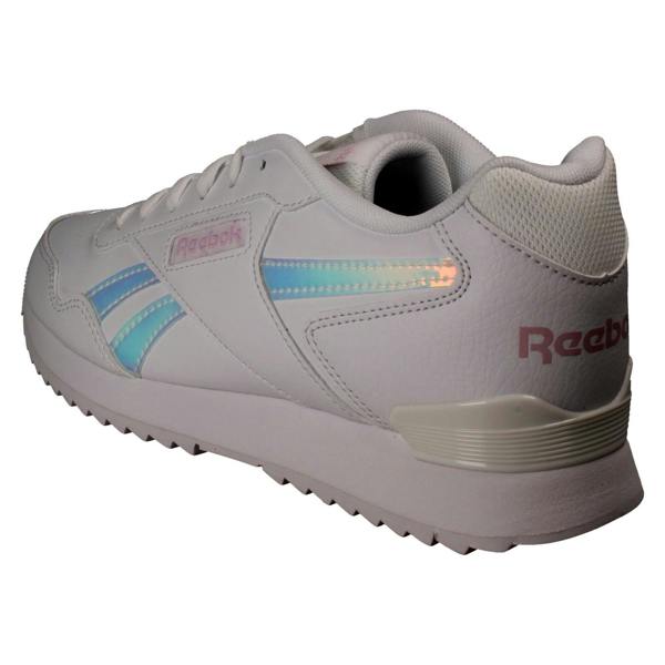 Reebok Unisex Reebok Lace Up Casual Trainers Glide Ripple Clip