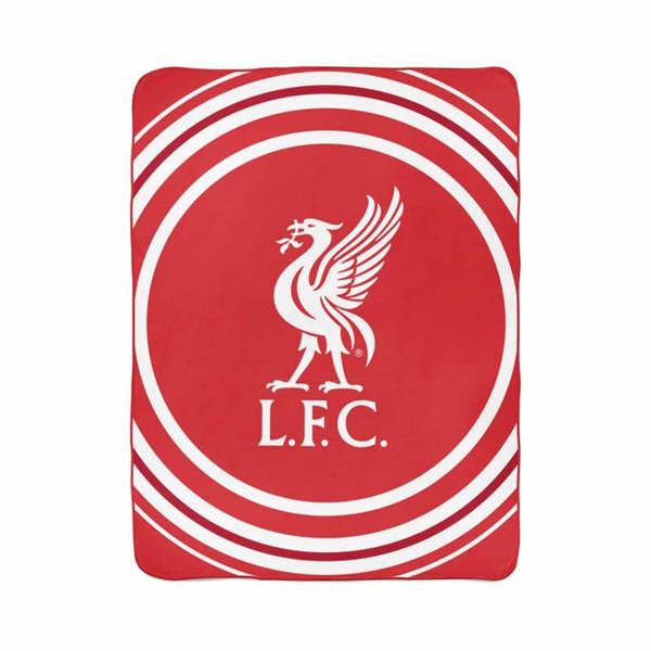 Liverpool FC Fleece Blanket, Bedroom, Sports, Gift