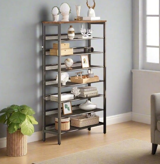Modcraft Large Capacity Shoe Rack Tall Shoe Storage Shelf for 21 to 28 Pairs