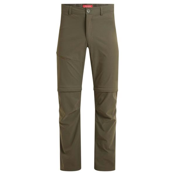 Craghoppers Mens NosiLife Pro III Convertible Trousers - Woodland Green - 