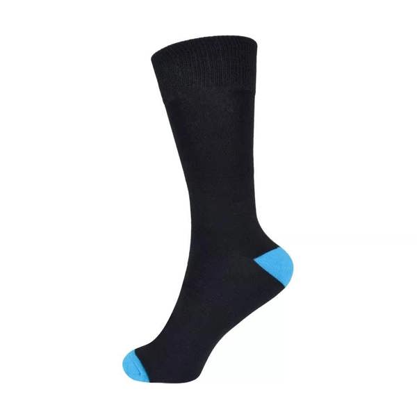 BAMBOO Mens 3 Pack Bamboo Heel & Toe Socks SK860