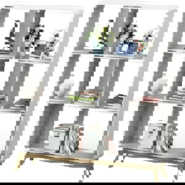 Dorel Home Cassie Display Unit white honey