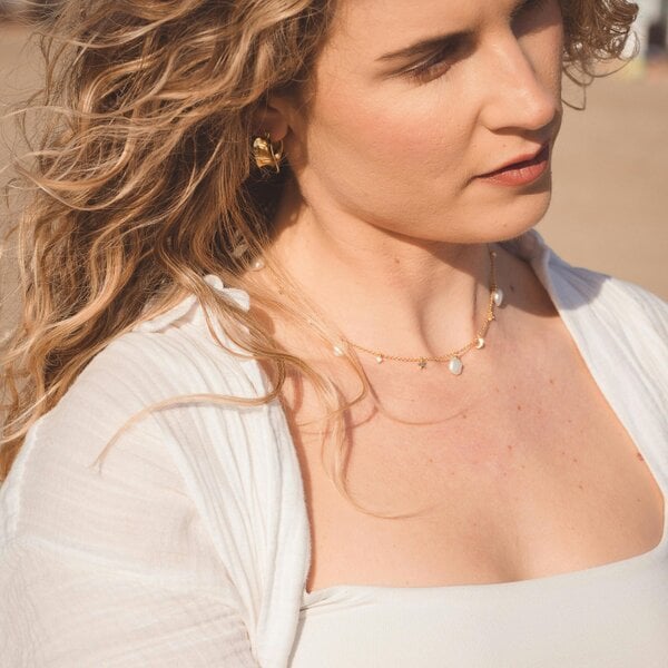 Reeves & Reeves Pearl Celeste Necklace