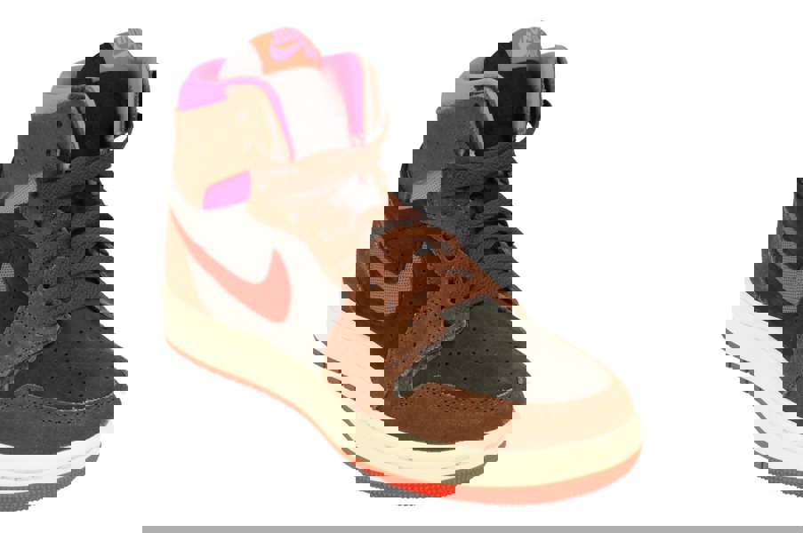 Nike Womens Air Jordan 1 Zm Air Cmft 2 Trainers Dv1305  206 - Cacao Wow Picante Red Black 206 - Photo 3