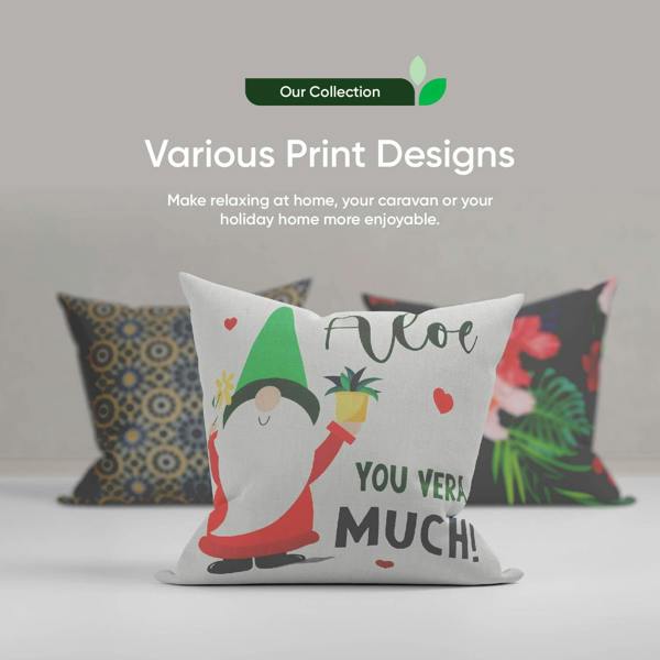Gardenwize Pair of Outdoor Scatter Cushions – Gonk Design