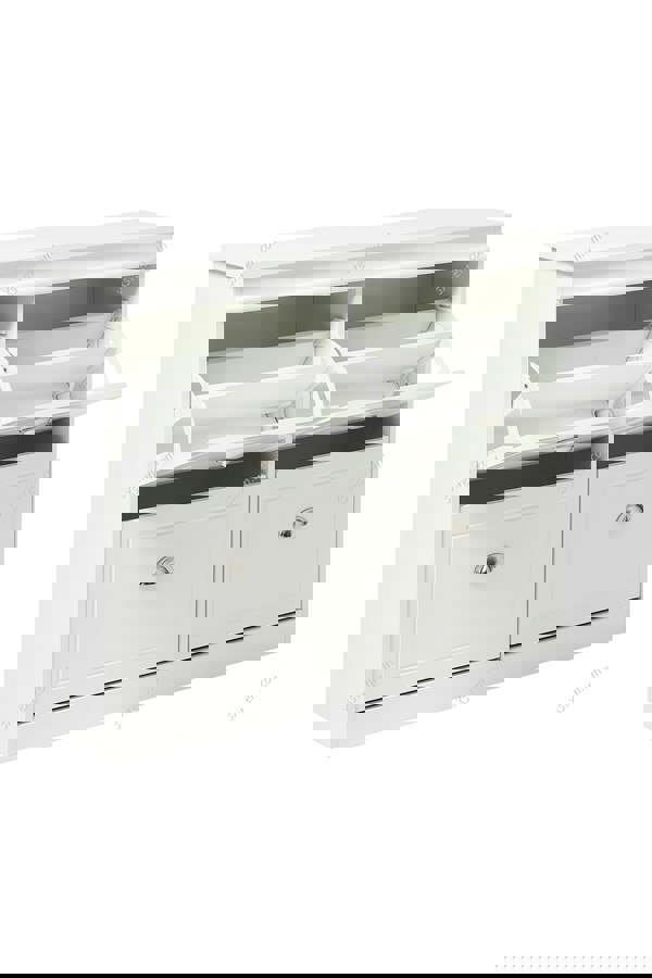 Living and Home Modern 2-Tier Flip Down Shoe Cabinet