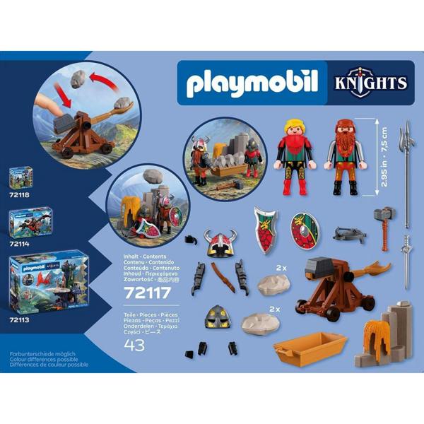 Playmobil Dragon Knights' Cannon - 72117 Playset