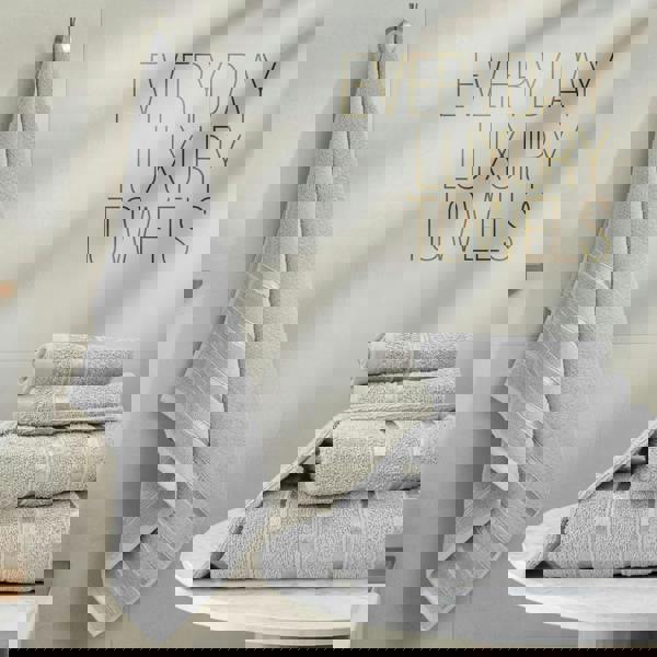 Smart Living Boston 8 PCS Towel Bale Set - Silver