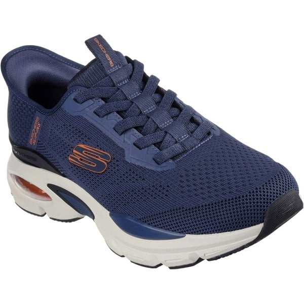 Skechers Skech-Air Ventura Vanderway Men's Trainers in Navy/Orange