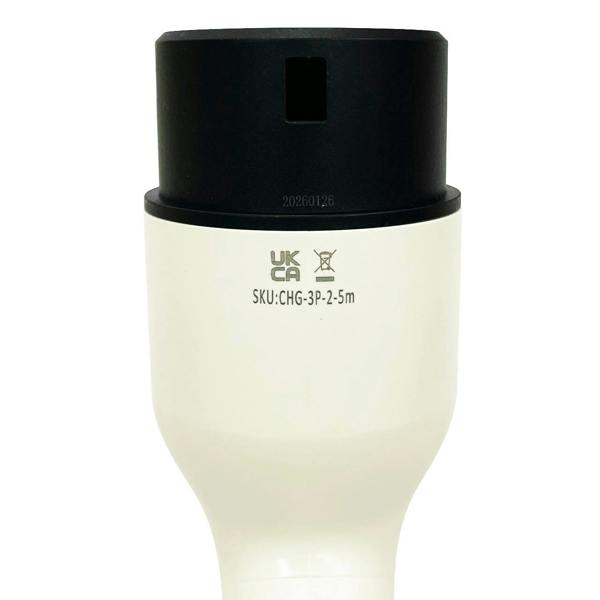 Car-Chargers.com EV Car Charger Type 2 with UK 3 Pin Plug - 5m