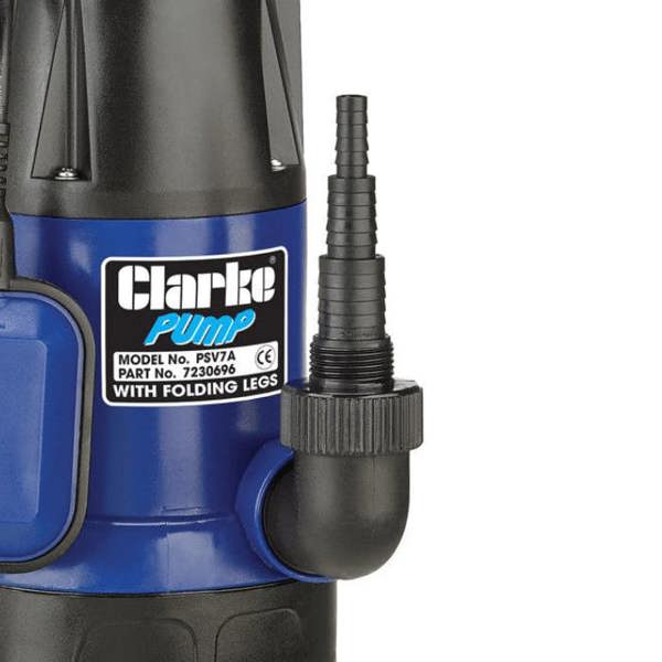 Clarke International Clarke PSP105 250W 100Lpm 6m Head Puddle Pump With Auto Sensor 230V - 7230693