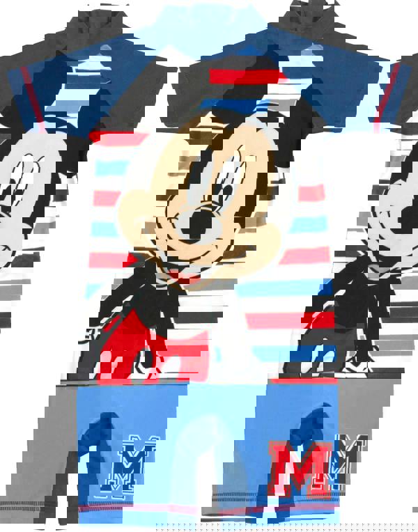 Disney Boys Blue Mickey Mouse 1 Piece Surf Suit