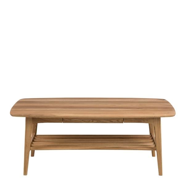 Wyld Haus Featherwood Natural Oak Wood Coffee Table