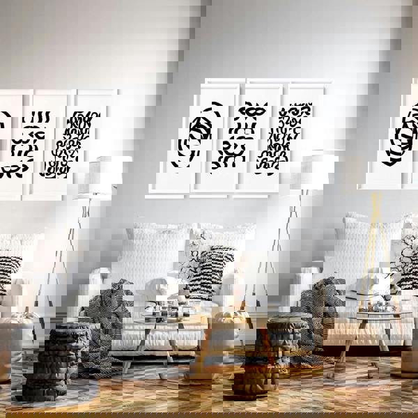 Modern Art For Living Room Wall | Set of 3 wall art prints