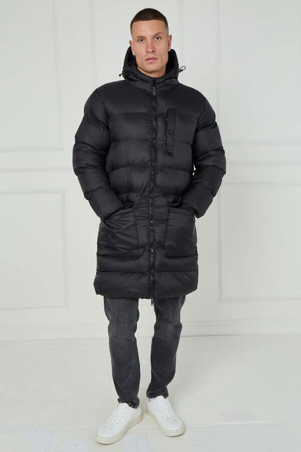 Men’s Longline Puffer Coat