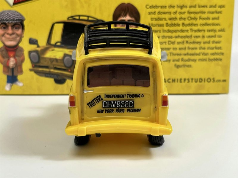 BCS Only Fools and Horses Del & Rodney Box Set 3 Wheeled Van Bobble Buddies BCS F0025