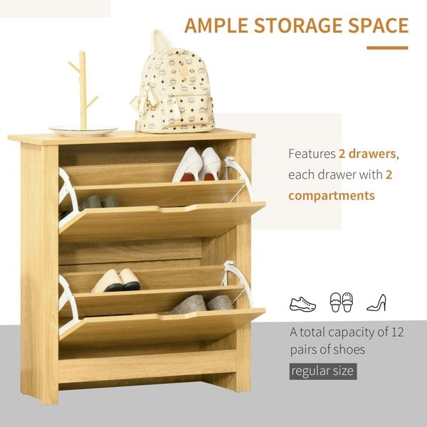 Flip-down Shoe Cabinet