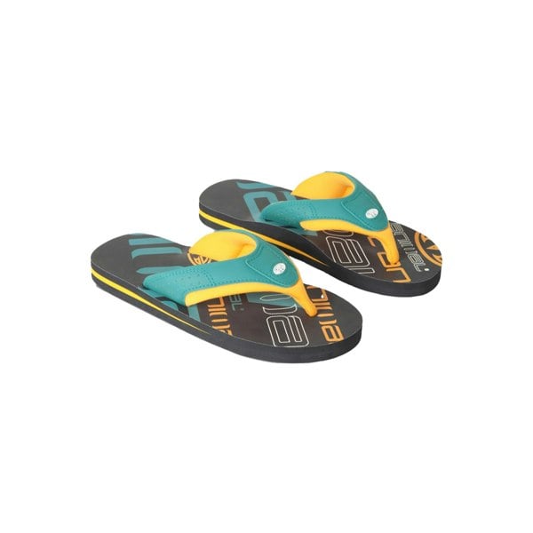 Animal Kids Jekyl Recycled Flip Flops - Black