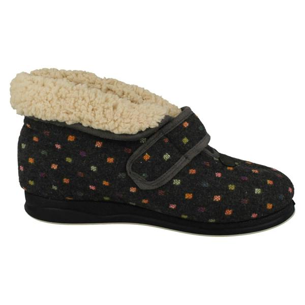 Padders Ladies Padders Extra Wide Slipper - Bess