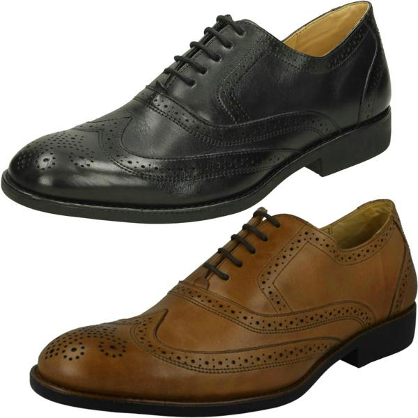 ANATOMIC Mens Anatomic Formal Lace Up Leather Brogue Shoes Charles II  808036