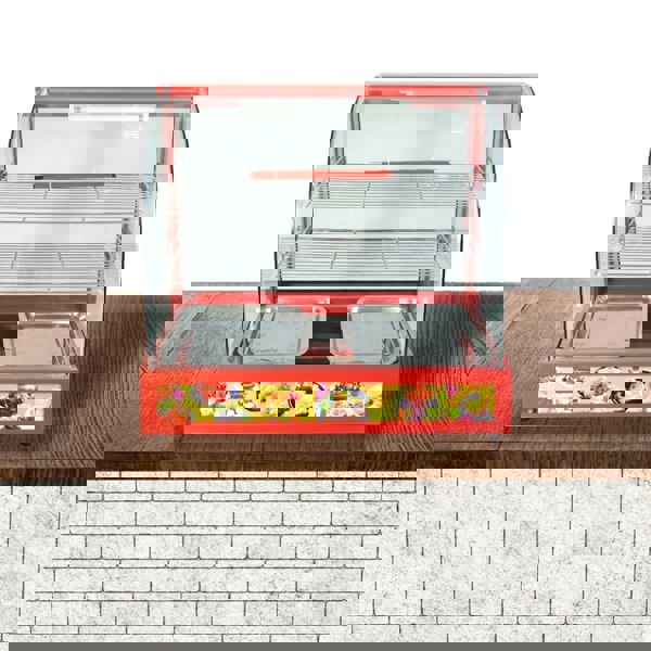 KuKoo 60cm Wide Glass Food Warmer