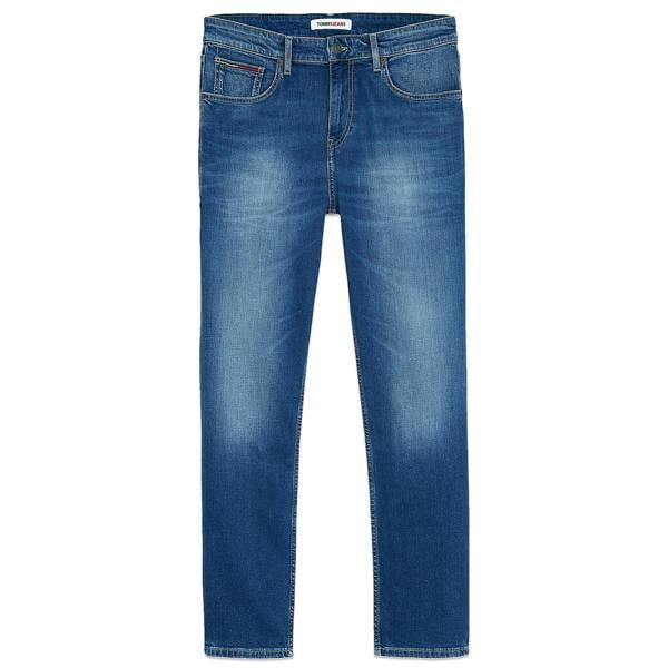 Tommy Hilfiger Tommy Jeans Ryan Regular Straight Jeans - Wilson Mid Blue Stretch
