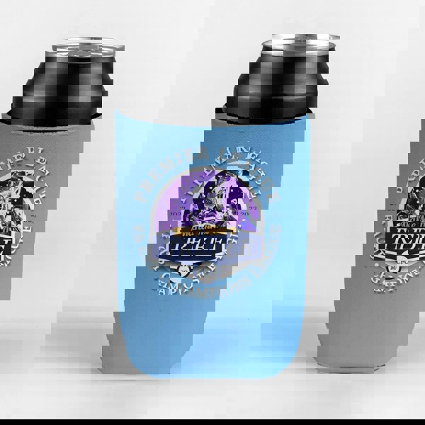 BritishmadeGifts Manchester Blue Football Fan - Retro Bar Box - The Perfect Time Capsule Gift Box for Football Lovers