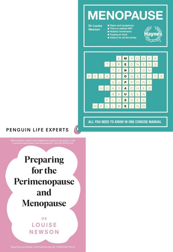 Menopause: All you need to know in one concise manual(Hardback), Preparing for the Perimenopause and Menopause 2 Books Collection Set
