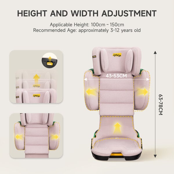 JoviKids Rober + Booster Seat - Rosewood